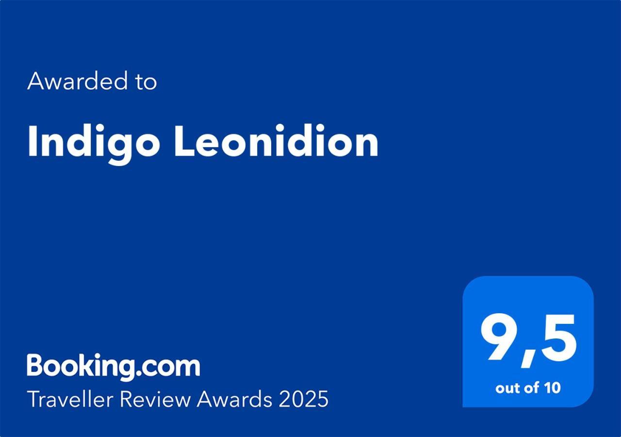 Apartmán Indigo Leonidion Exteriér fotografie